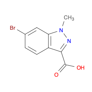 1021859-29-9 1H-Indazole-3-carboxylic acid, 6-bromo-1-methyl-