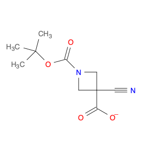 1158759-45-5 1,3-Azetidinedicarboxylic acid, 3-cyano-, 1-(1,1-dimethylethyl) ester
