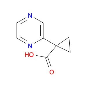 1159734-52-7 Cyclopropanecarboxylic acid, 1-(2-pyrazinyl)-