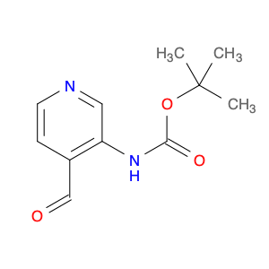 116026-95-0 Carbamic acid, N-(4-formyl-3-pyridinyl)-, 1,1-dimethylethyl ester
