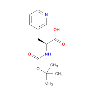 117142-26-4 3-Pyridinepropanoic acid, α-[[(1,1-dimethylethoxy)carbonyl]amino]-, (αS)-