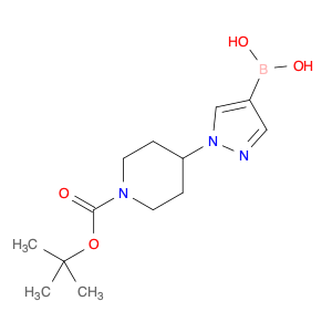 1190875-39-8 1-Piperidinecarboxylic acid, 4-(4-borono-1H-pyrazol-1-yl)-, 1-(1,1-dimethylethyl) ester