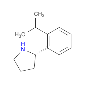 1212895-72-1 (2S)-2-[2-(propan-2-yl)phenyl]pyrrolidine