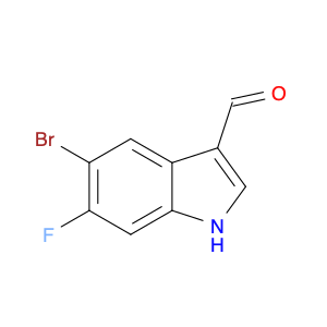1227496-31-2 1H-Indole-3-carboxaldehyde, 5-bromo-6-fluoro-