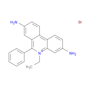 1239-45-8 Phenanthridinium, 3,8-diamino-5-ethyl-6-phenyl-, bromide (1:1)