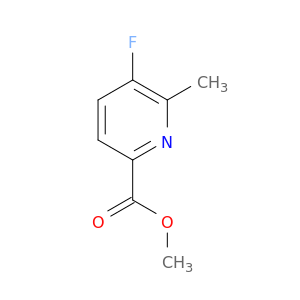1245647-61-3 2-Pyridinecarboxylic acid, 5-fluoro-6-methyl-, methyl ester