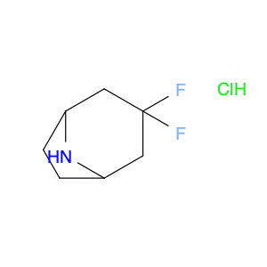 1254104-06-7 8-Azabicyclo[3.2.1]octane, 3,3-difluoro-, hydrochloride (1:1)