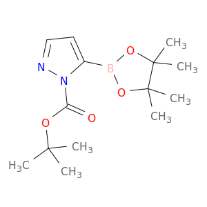 1256359-17-7 1H-Pyrazole-1-carboxylic acid, 5-(4,4,5,5-tetramethyl-1,3,2-dioxaborolan-2-yl)-, 1,1-dimethylethyl ester