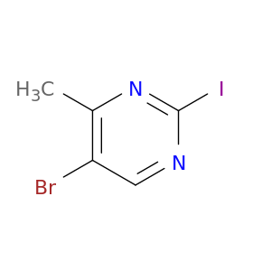 1260859-19-5 Pyrimidine, 5-bromo-2-iodo-4-methyl-