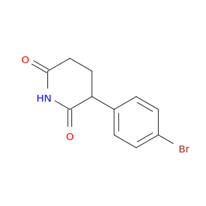 1267337-47-2 3-(4-BROMOPHENYL)PIPERIDINE-2,6-DIONE