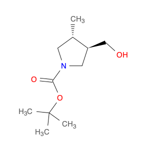 1349715-96-3 trans-tert-butyl 3-(hydroxyMethyl)-4-Methylpyrrolidine-1-carboxylate