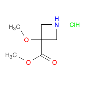 1392803-11-0 3-Azetidinecarboxylic acid, 3-methoxy-, methyl ester, hydrochloride (1:1)