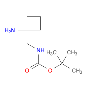 1403767-13-4 Carbamic acid, N-[(1-aminocyclobutyl)methyl]-, 1,1-dimethylethyl ester