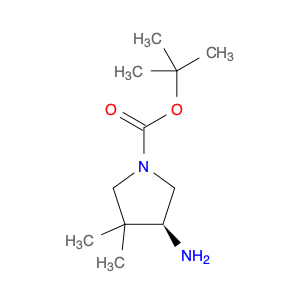 1638744-08-7 1-Pyrrolidinecarboxylic acid, 4-amino-3,3-dimethyl-, 1,1-dimethylethyl ester, (4S)-