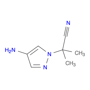 1643966-66-8 2-(4-aminopyrazol-1-yl)-2-methyl-propanenitrile