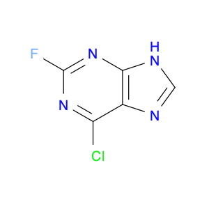 1651-29-2 9H-Purine, 6-chloro-2-fluoro-