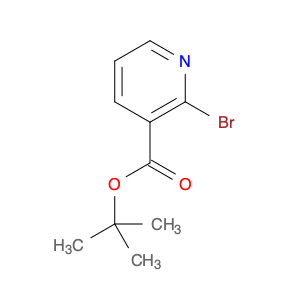 168629-64-9 3-Pyridinecarboxylic acid, 2-bromo-, 1,1-dimethylethyl ester