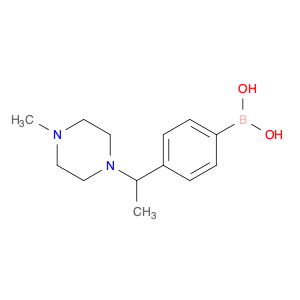 1704069-65-7 (4-(1-(4-Methylpiperazin-1-yl)ethyl)phenyl)boronic acid