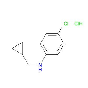 1785761-10-5 Benzenamine, 4-chloro-N-(cyclopropylmethyl)-, hydrochloride (1:1)