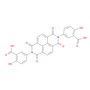 197389-70-1 Benzoic acid, 3,3'-(1,3,6,8-tetrahydro-1,3,6,8-tetraoxobenzo[lmn][3,8]phenanthroline-2,7-diyl)bis[6-hydroxy- (9CI)
