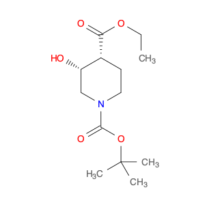 206111-36-6 O1-tert-butyl O4-ethyl (+)-(3R,4R)-3-hydroxypiperidine-1,4-dicarboxylate