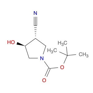 215922-85-3 trans-1-Boc-3-cyano-4-hydroxypyrrolidine
