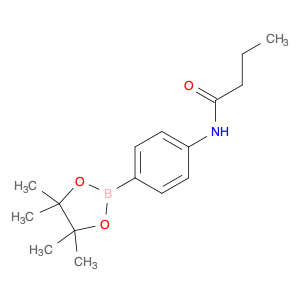2246646-52-4 N-[4-(4,4,5,5-tetramethyl-1,3,2-dioxaborolan-2-yl)phenyl]butanamide