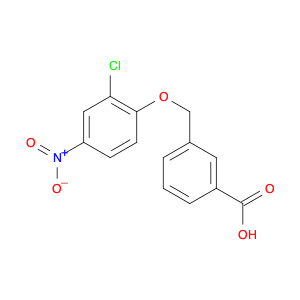 30880-72-9 Benzoic acid, 3-[(2-chloro-4-nitrophenoxy)methyl]-