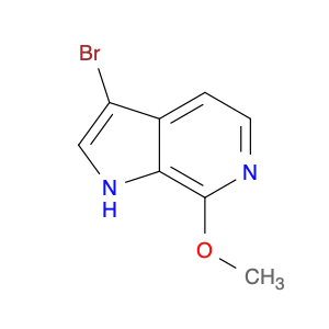 352434-16-3 3-Bromo-7-methoxy-1H-pyrrolo[2,3-c]pyridine