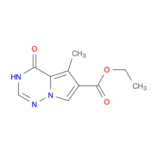 427878-70-4 Pyrrolo[2,1-f][1,2,4]triazine-6-carboxylic acid, 1,4-dihydro-5-methyl-4-oxo-, ethyl ester