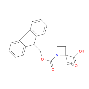 610271-10-8 1-(9H-fluoren-9-ylmethoxycarbonyl)-2-methyl-azetidine-2-carboxylic acid