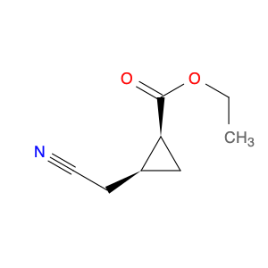 84673-47-2 Cyclopropanecarboxylic acid, 2-(cyanomethyl)-, ethyl ester, cis- (9CI)
