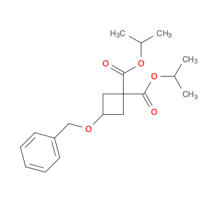 869109-30-8 1,1-Cyclobutanedicarboxylic acid, 3-(phenylmethoxy)-, 1,1-bis(1-methylethyl) ester