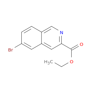 882679-56-3 Ethyl 6-broMoisoquinoline-3-carboxylate